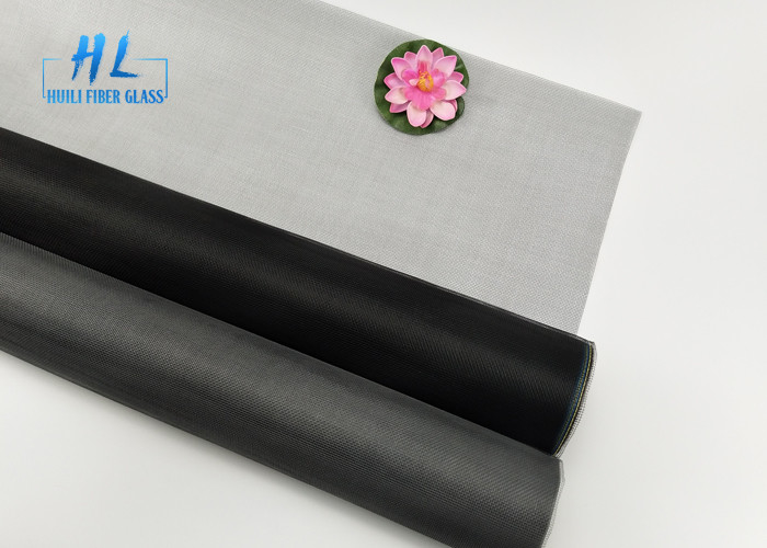 Sợi thủy tinh Fly Screen với Hook Close Way 18 * 16 Mesh Standard Màu đen / Xám
