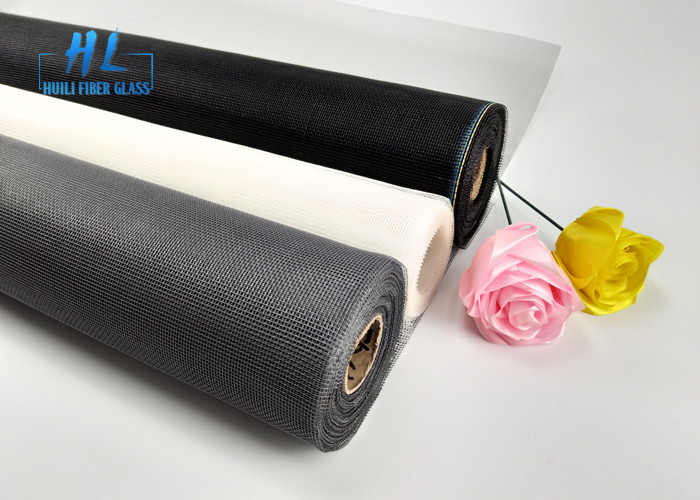 Lưới muỗi bằng sợi thủy tinh 33 Tex ngăn chặn bụi đen 0.6m-3.2m