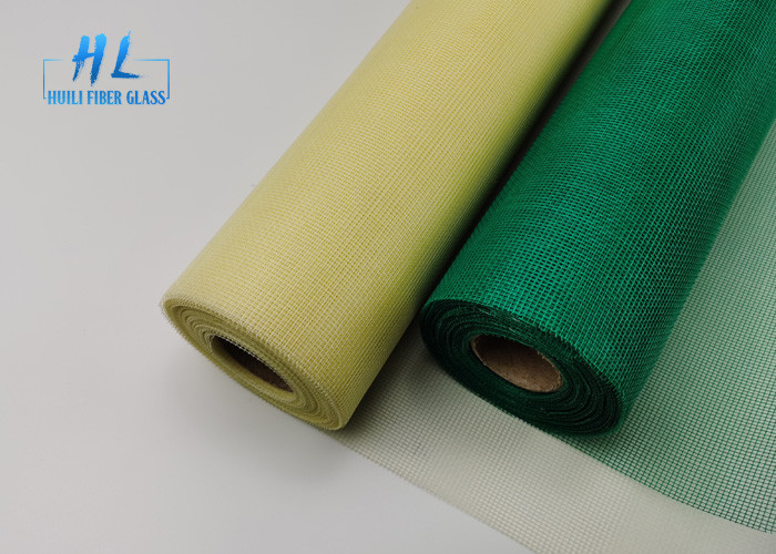 Độ rộng tối đa 3,0m Dây dệt đơn giản Aluminium Chuỗi màn hình Fly Fiberglass bề mặt thảm với chiều rộng khác nhau