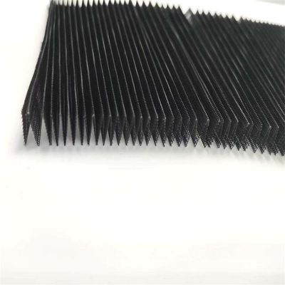 màu đen Retractable Polyester Pleated Mesh Plisse Insect Screen Folding Net Cho Cửa sổ Và Cửa
