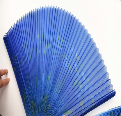 16 20 Mesh Sợi thủy tinh Plisse Insect Screen Fold 14-20 mm Đối với cửa sổ / Cửa