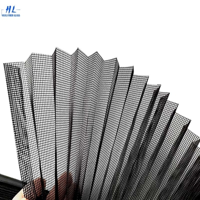 15mm độ cao gấp Pleated côn trùng lưới cửa sổ và cửa sổ gấp màn hình rệp