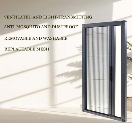 Độ bền cao Chống rách Chống mài mòn Chống mài mòn màn hình ruồi pleated tùy chỉnh