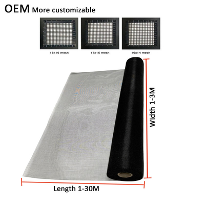Lưới chống muỗi sợi thủy tinh tráng PVC cho cửa sổ và cửa ra vào