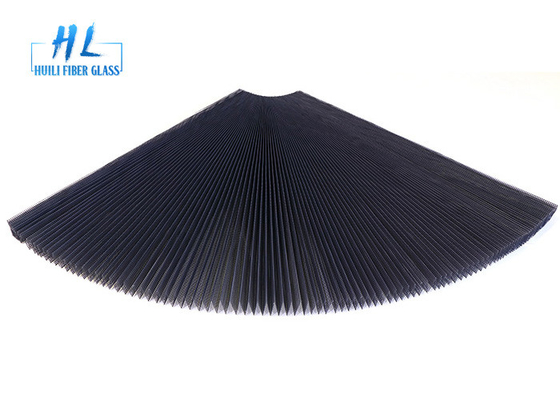 Không thấm nước Plisse Insect Screen Độ cao gấp 16mm Mô tả hàng hóa Pleated