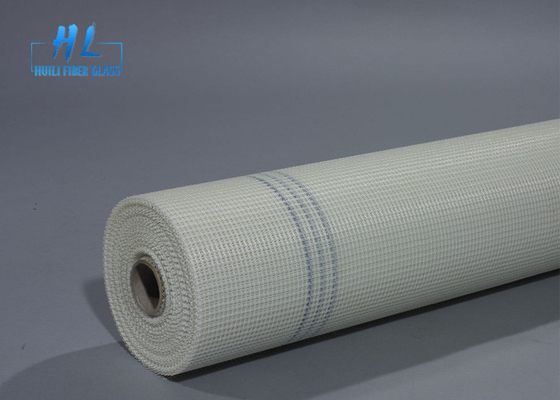 Độ bền kéo 800N Fiberglass Mesh Netting Glass Fiber Screen Rolls phủ màu trắng và xanh dương