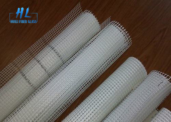 Lưới sợi thủy tinh màu sắc / lưới sợi thủy tinh cho 200m dài cuộn C kính 5 * 5mm lỗ vuông