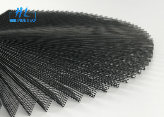 Màn hình cửa sổ gấp lưới xếp nếp 2.2M * 25M cho cửa sổ trượt màu xám
