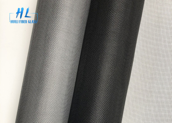 Màn hình chống côn trùng màu xám 5FT * 30M 115 GSM Lưới sợi muỗi