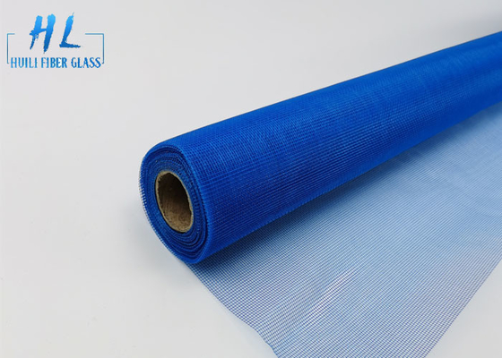 Màn hình cửa sổ sợi thủy tinh màu xanh 18 * 14 inch Lưới chống muỗi