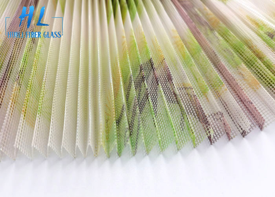18 * 15 85g Plisse Fiberglass Fly Screen Cửa sổ màn hình xếp li sử dụng