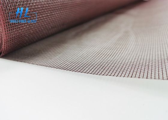 Sợi thủy tinh vải dệt đơn giản Mosquito Mesh Roll 18 * 16 20 * 20 22 * 22 33 Tex 0.25mm 0.6m-3.2m